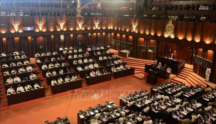 Toàn cảnh một phiên họp Quốc hội Sri Lanka tại Colombo, ngày 3/1/2020. Ảnh: AFP/TTXVN