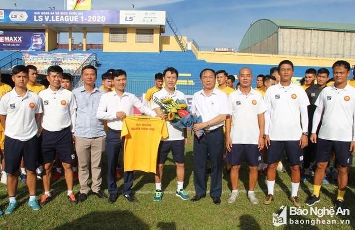 Liệu Thanh Hóa có "đổi vận" sau khi bổ nhiệm HLV Nguyễn Thành Công? Ảnh tư liệu Trung Kiên