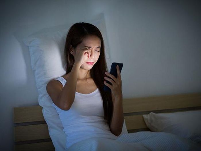 Thức khuya gây hại đủ đường. (Ảnh minh họa)