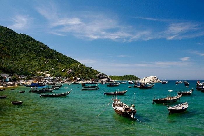 Cano, tàu gỗ là những phương tiện phổ biến để check-in Cù Lao Chàm. Ảnh: Binh.le.