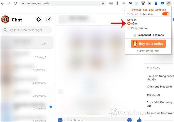 ... hoặc bị làm mờ.