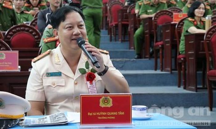 Đại tá Huỳnh Quang Tâm - Trưởng Phòng PC07
