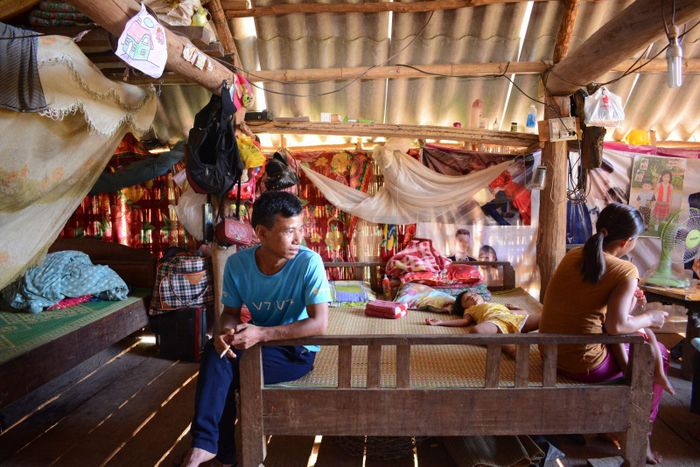 Ngôi nhà của người dân Ơ Đu
