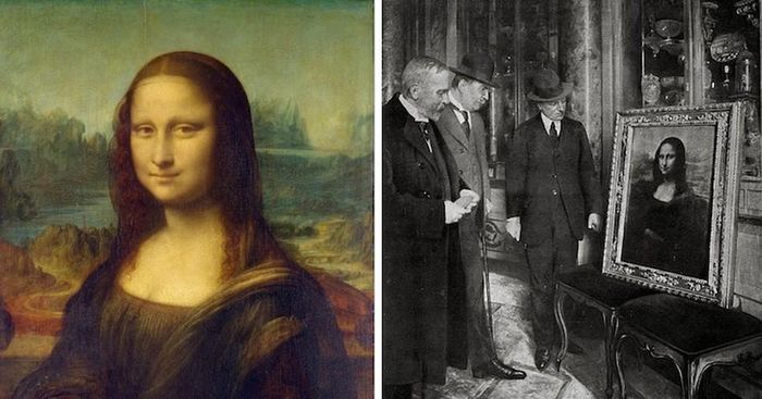 Do Perugia từng làm việc tại bảo tàng Louvre nên y có trang phục ở đây. Nhờ vậy, y tiến vào bên trong bảo tàng theo lối vào dành cho nhân viên một cách trót lọt.