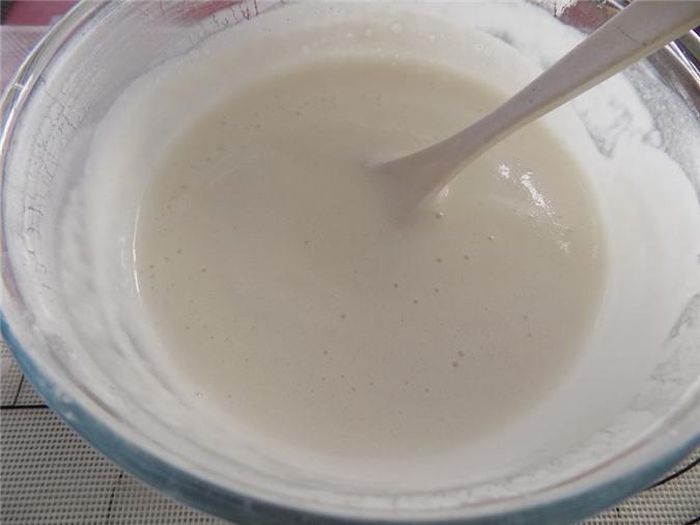 Cách làm bánh bò cốt dừa ngôn phụ thuộc rất nhiều vào tỷ lệ nguyên liệu
