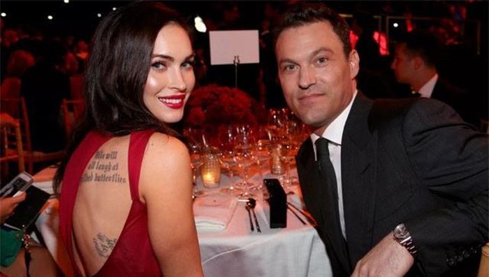 Megan Fox và chồng cũ thuở còn mặn nồng. (Ảnh: The Blast)