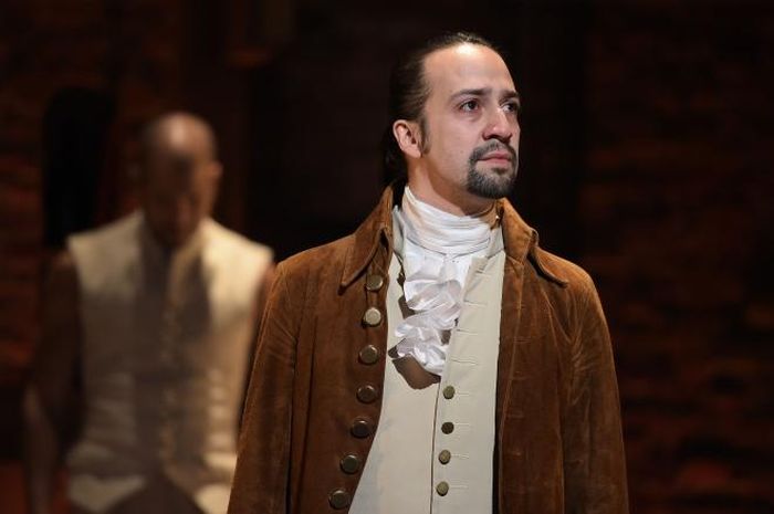 Tác giả kiêm diễn viên Lin-Manuel Miranda trong “Hamilton”