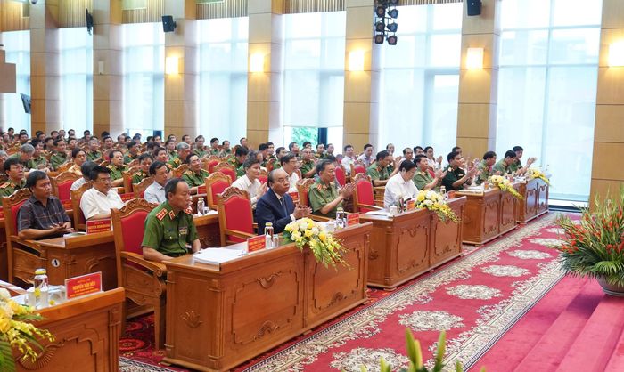 Các đại biểu tham dự hội nghị. Ảnh VGP/Quang Hiếu