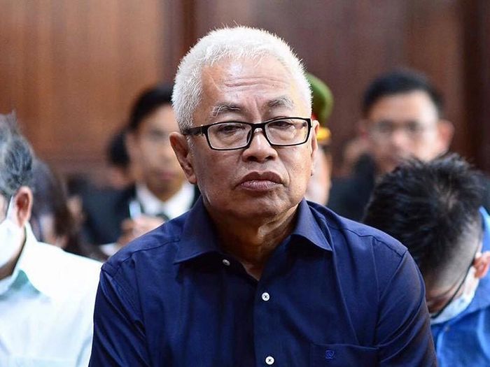 Ông Trần Phương Bình tại tòa. Ảnh: HY