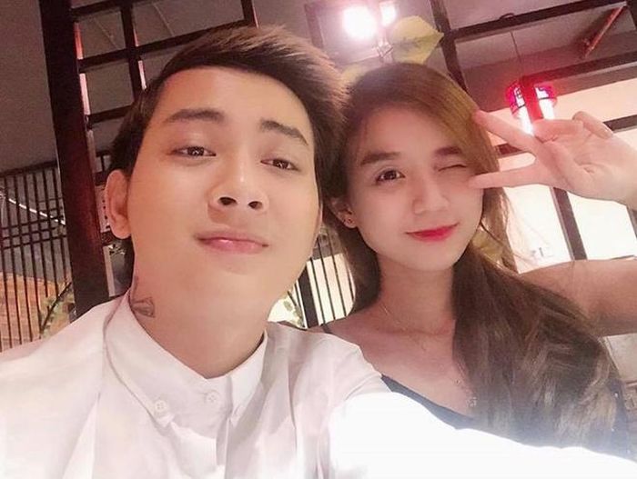 Hoài Lâm và Bảo Ngọc khi còn yêu nhau.