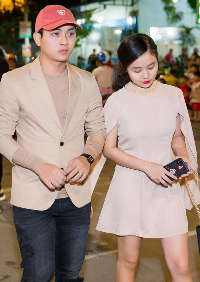 Trước khi ly hôn, Bảo Ngọc thường cùng chồng tham gia các sự kiện.