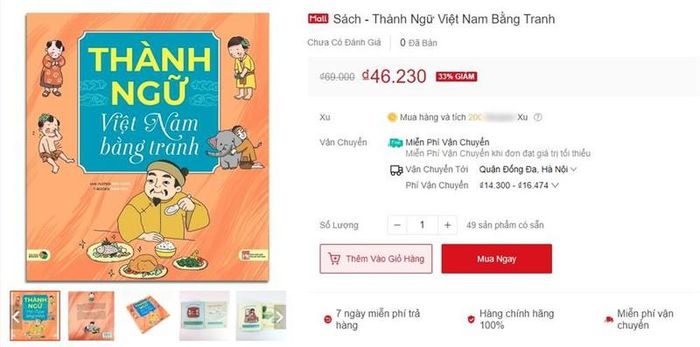 Cuốn sách này do con trai doanh nhân Thu Hoài tặng với mong muốn Hari Won không còn...sai chính tả nữa.