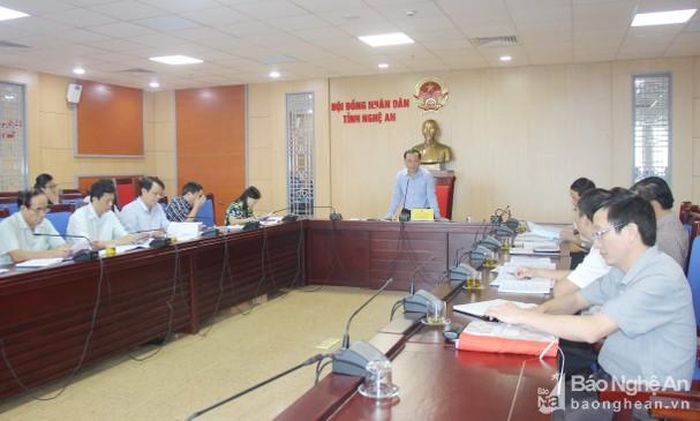 Quang cảnh cuộc họp. Ảnh: Mai Hoa