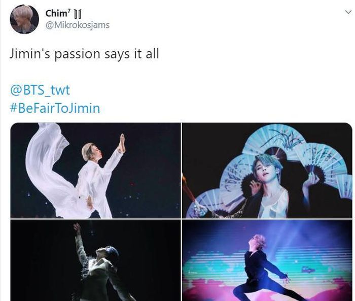 Vẻ đam mê của Jimin nói lên tất cả