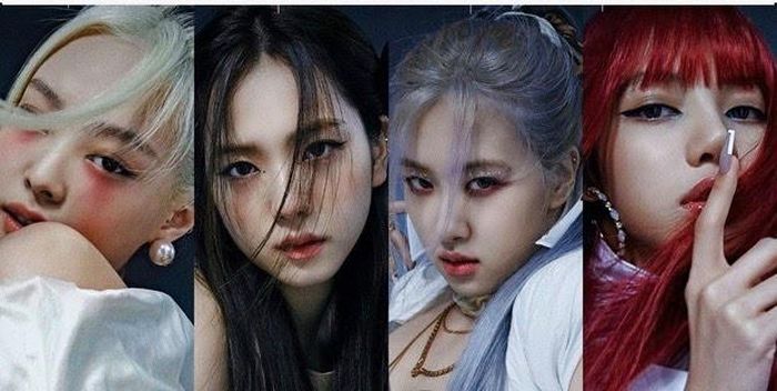 Trong lần comeback mới nhất, các cô nàng Black Pink cũng lựa chọn kiểu mái râu rồng cho tạo hình của mình.