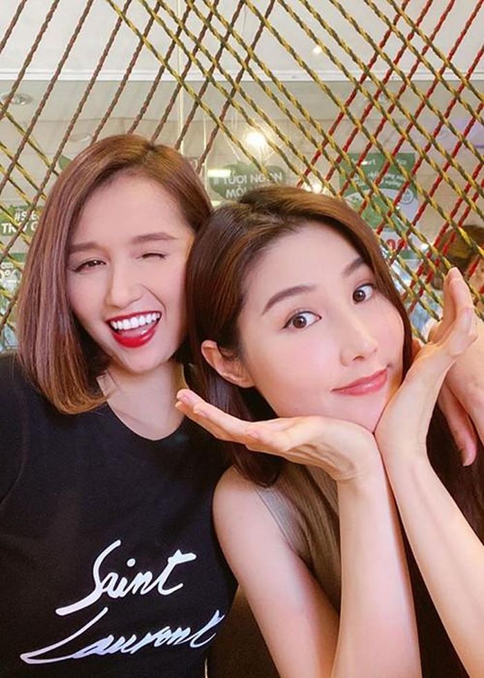 Trên trang cá nhân, Diễm My còn bày tỏ tình cảm dành cho Lã Thanh Huyền.