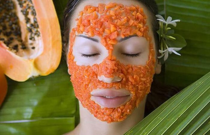 Mặt nạ trị nám tàn nhang hiệu quả từ đu đủ chín 