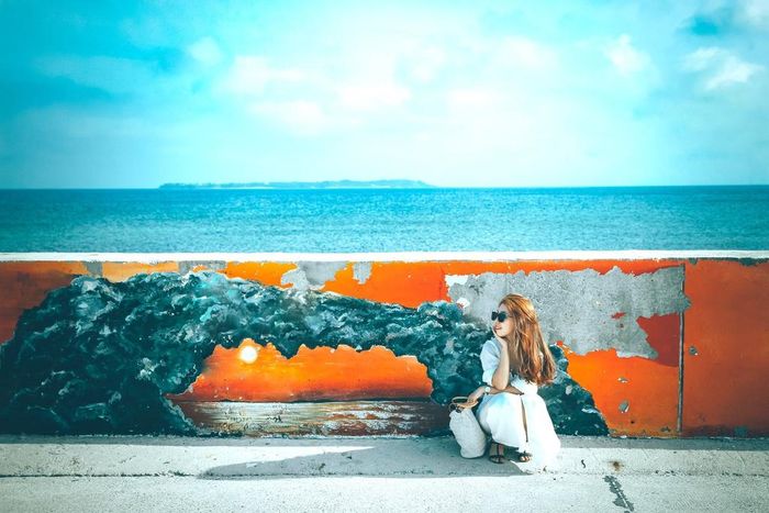  Đảo Lý Sơn là nơi mà bất kỳ ai cũng ao ước một lần đặt chân đến. Ảnh: Vương Kiều My.