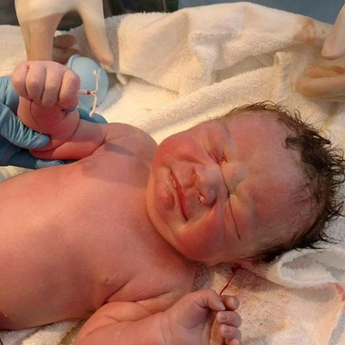 Bé Dexter Tyler ra đời năm 2017.