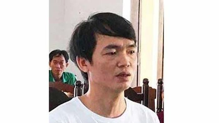 Bị cáo Xuân tại phiên tòa.