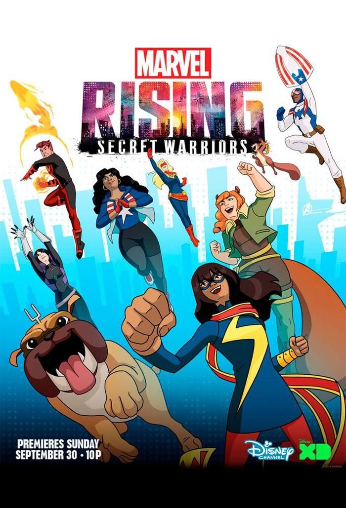Phiên bản Secret Warriors trong hoạt hình.