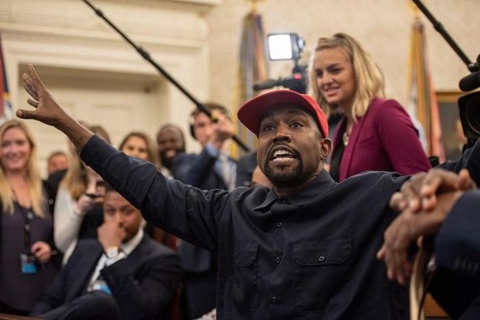 Rapper Kanye West