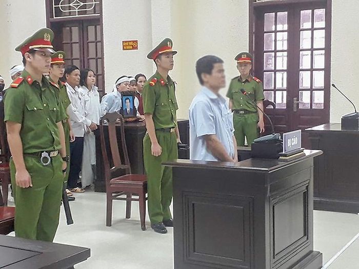 Một phiên tòa về tội “Giết người” được Tòa án nhân dân tỉnh đưa ra xét xử. Ảnh: HN