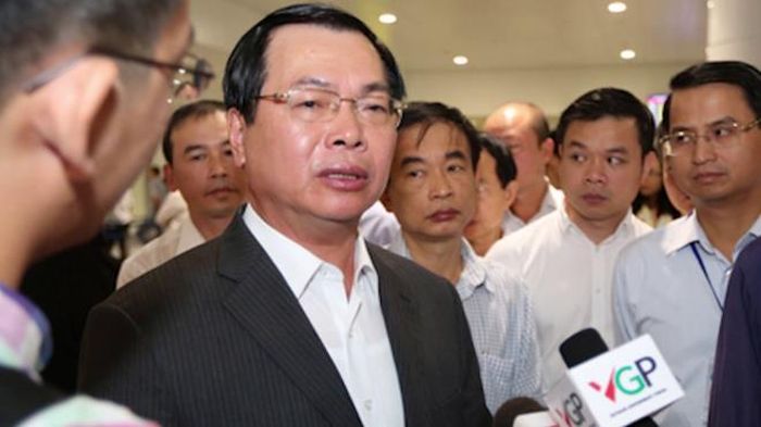 Cựu Bộ trưởng Bộ Công Thương Vũ Huy Hoàng.
