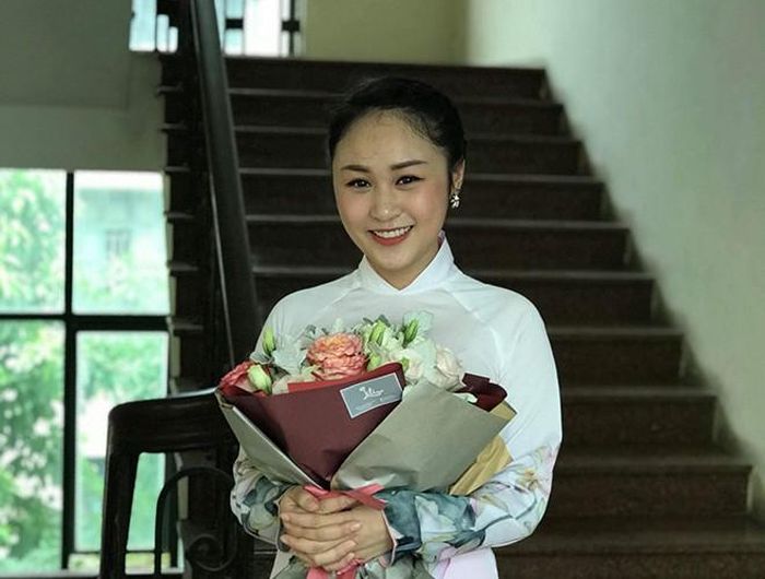  Gương mặt của Thiện Thanh luôn rạng rỡ và mang đến năng lượng tích cực 