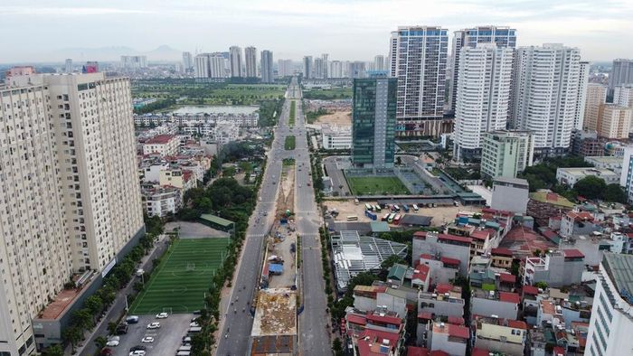 Cầu vượt Nguyễn Văn Huyên khi đi vào sử dụng sẽ làm giảm ách tắc giao thông.
