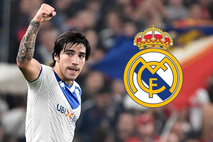 Real Madrid giành "pole" ký Sandro Tonali