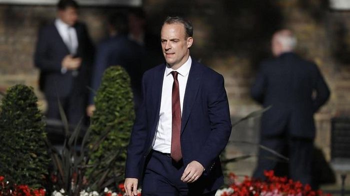 Ngoại trưởng Anh Dominic Raab