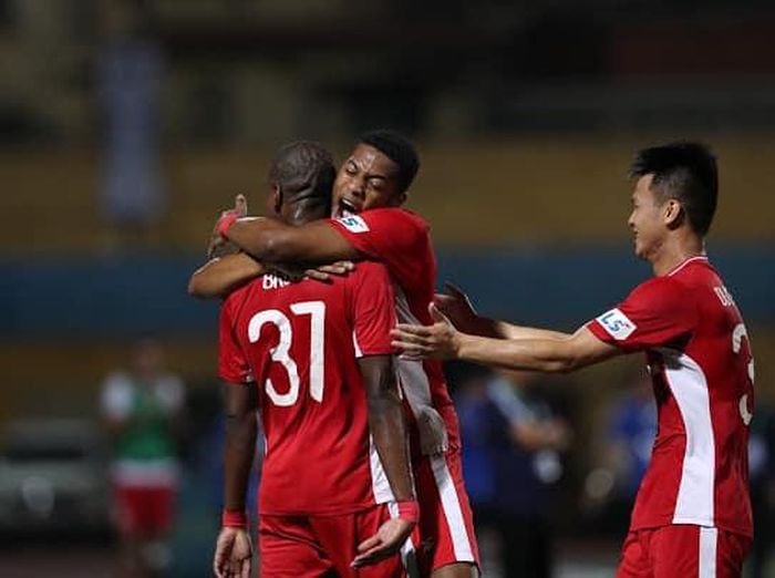  Bộ đôi ngoại binh Viettel đã có 7 bàn thắng. Ảnh VTFC