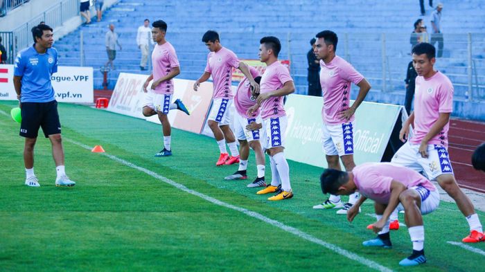 Quang Hải đã có thể tập luyện trở lại