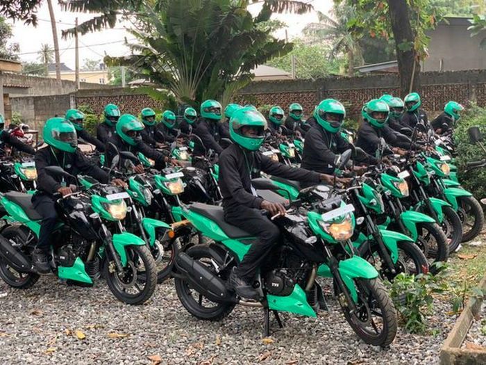 Gokada, công ty xe ôm công nghệ dành riêng cho Nigeria. Ảnh: Techpoint Africa. 