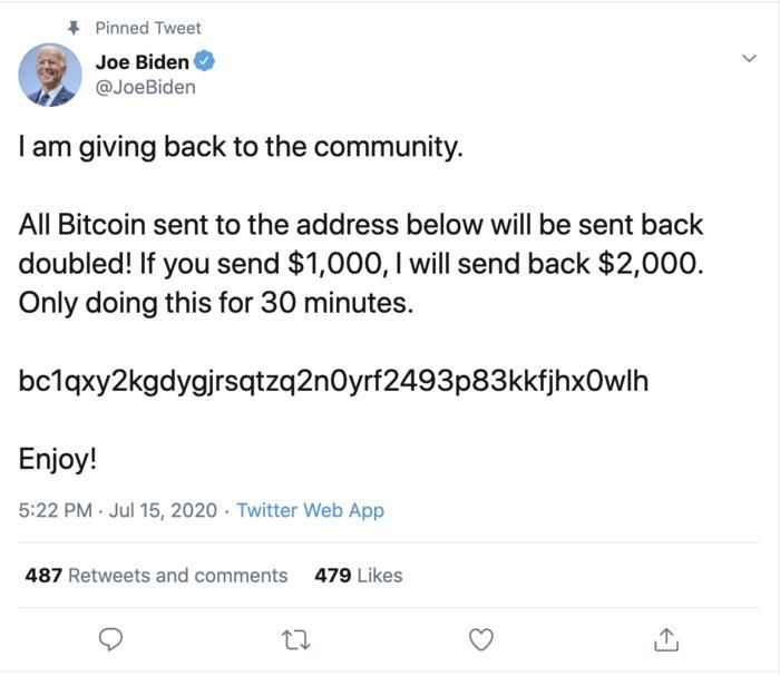 Điều này cho thấy hacker đã chiếm quyền của tài khoản trong thời gian dài. (Ảnh: Twitter)