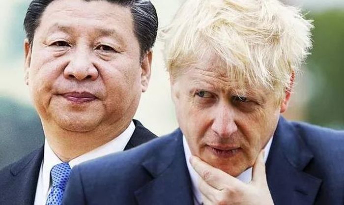 Thủ tướng Anh Boris Johnson và Chủ tịch Trung Quốc Tập Cận Bình