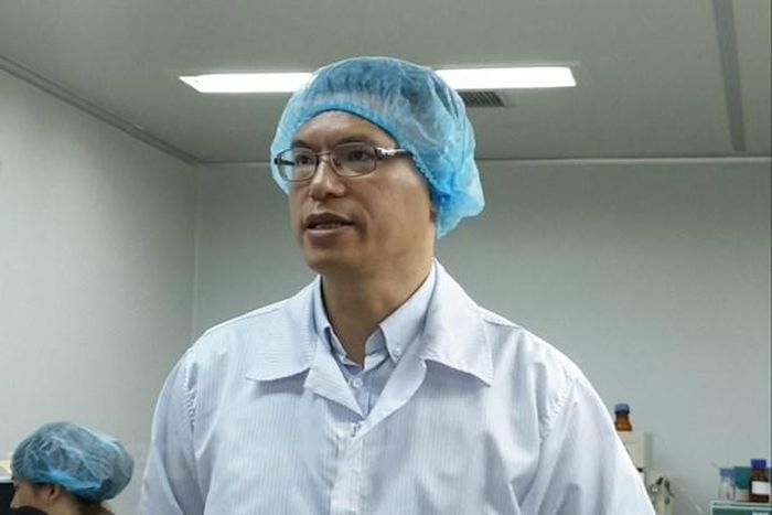 Tiến sỹ Đỗ Tuấn Đạt-Chủ tịch Công ty TNHH MTV Vắc Xin và Sinh phẩm số 1 (Vabiotech). (Ảnh: PV/Vietnam+)
