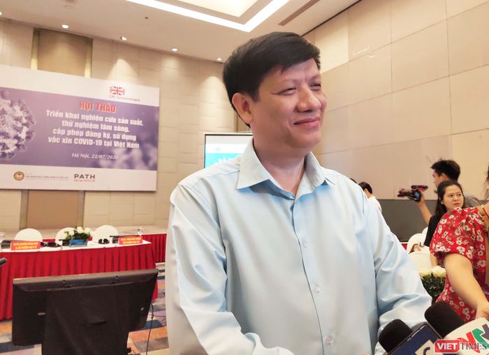 Ông Nguyễn Thanh Long - Quyền Bộ trưởng Bộ Y tế (Ảnh: Minh Thúy)
