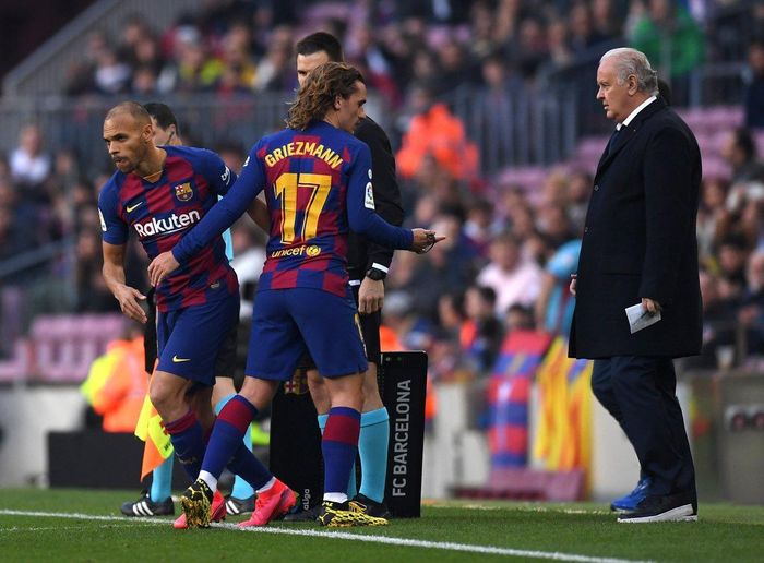  Barca giờ rơi vào cảnh dở khóc dở cười với bản hợp đồng mang tên Braithwaite. Ảnh: Getty. 