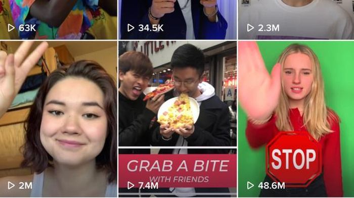 Nhiều đoạn video với thông điệp tích cực, hữu ích được đưa vào luồng nội dung bạn xem. Ảnh: TikTok.