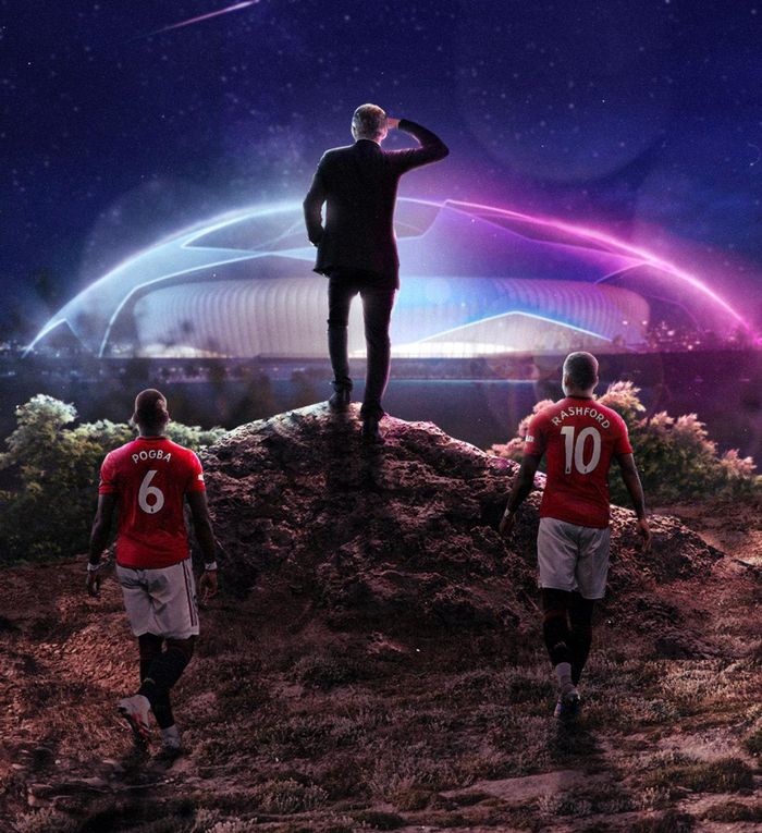  Tham dự Champions League là cột mốc, chứ không phải cái đích của "Quỷ đỏ". Ảnh: Bleacher Report. 