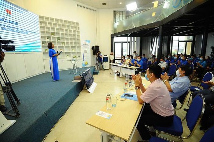 Hội nghị có sự tham gia của đoàn viên, thanh niên trên cả nước theo hình thức trực tuyến.