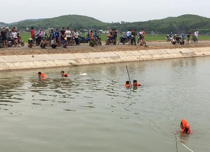 Hiện trường vụ việc.