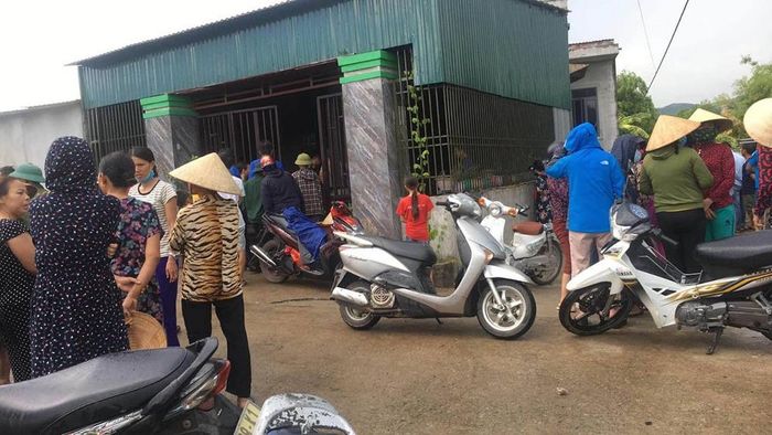 Ngôi nhà nơi xảy ra sự việc.