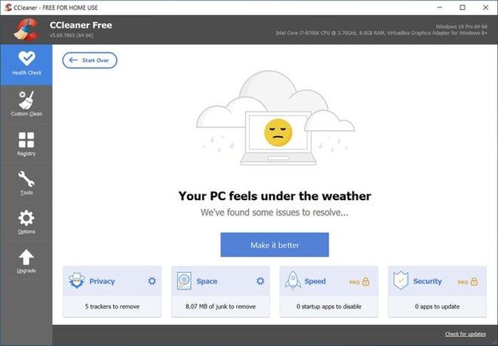 Hàng loạt ứng dụng sẽ được cài thêm trong quá trình cài đặt CCleaner phiên bản miễn phí hoặc dùng thử 14 ngày. Ảnh: Bleeping Computer.
