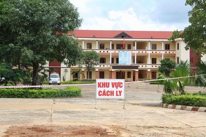Khu cách ly. Ảnh: Báo Dân trí.