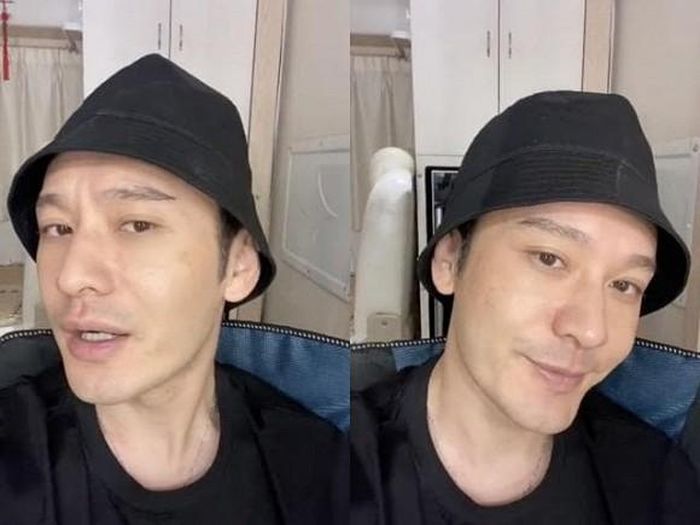 Mặt mộc của nam tài tử Huỳnh Hiểu Minh.