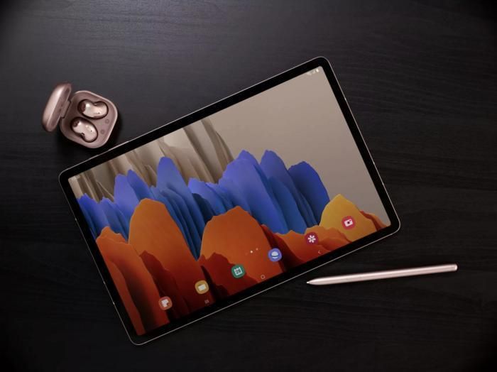 Galaxy Tab S7 và S7+ cũng được tích hợp công nghệ 5G.