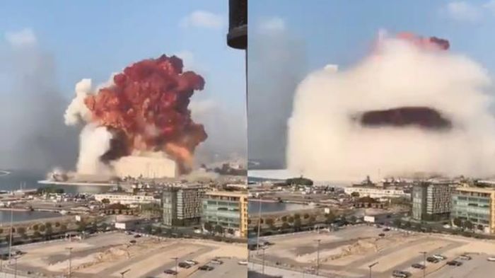 Hàng nghìn người thương vong sau vụ nổ lớn ở Lebanon hôm 4/8. (Ảnh: Washingtondailyreport)